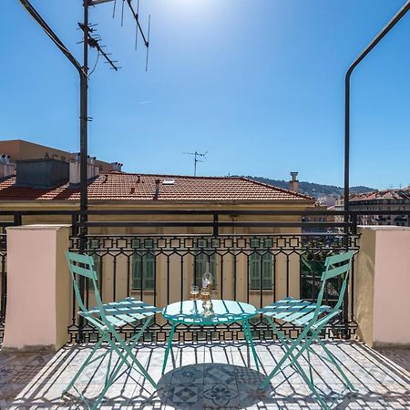 Squared Head-Apartment With Terrace In Nice Ngoại thất bức ảnh