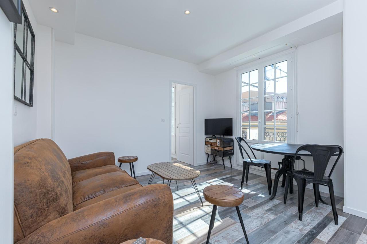 Squared Head-Apartment With Terrace In Nice Ngoại thất bức ảnh