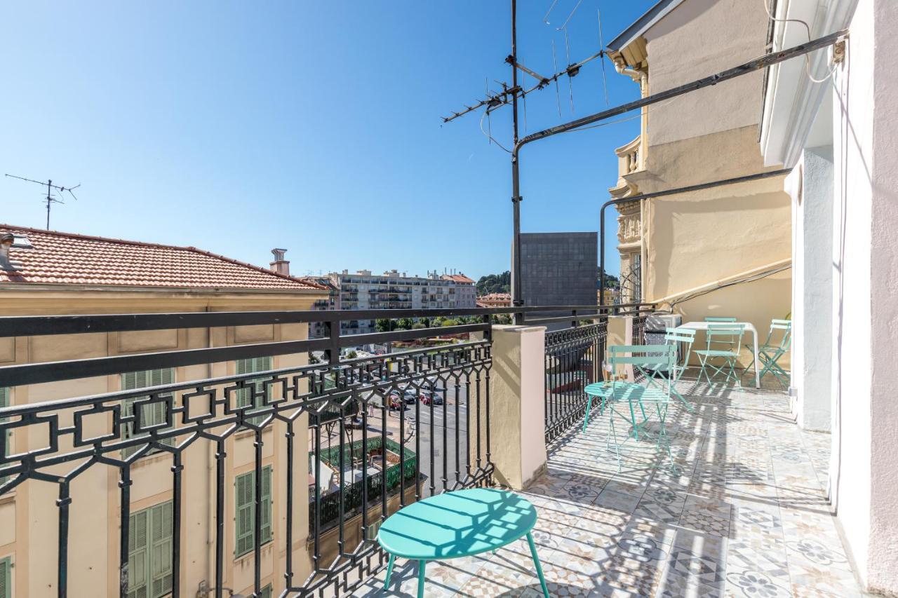 Squared Head-Apartment With Terrace In Nice Ngoại thất bức ảnh